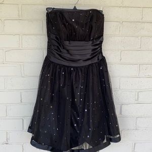 Vintage Jessica McClintock For Gunne Sax Dress in Black